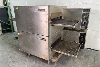Lincoln Impinger 1132 -023-A Electric Double Stack Pizza Conveyor Ovens
