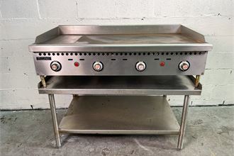 Vulcan 48" Propane Gas Flat-Top Griddle W/ Table-Stand
