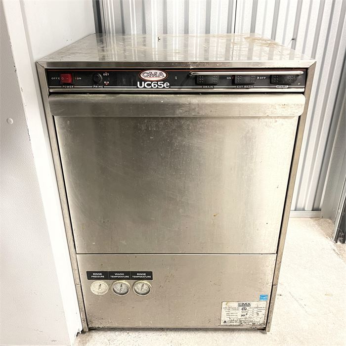 CMA UC65E High Temperature Undercounter Dishwasher ORIGINAL PRICE: $4966.20