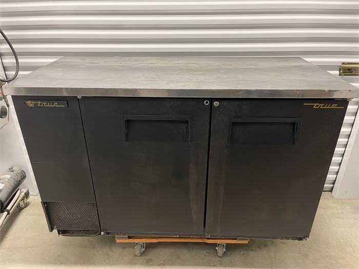True Refrigeration TBB-2-HC Back Bar Cooler Two-section 58-7/8"W