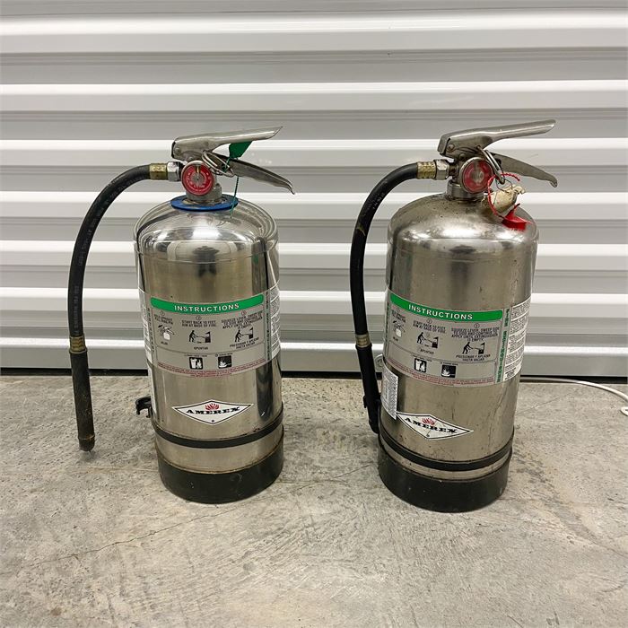 (2) Two Fire Extinguishers