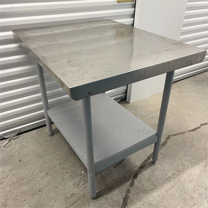 Stainless Table 36" X 30"