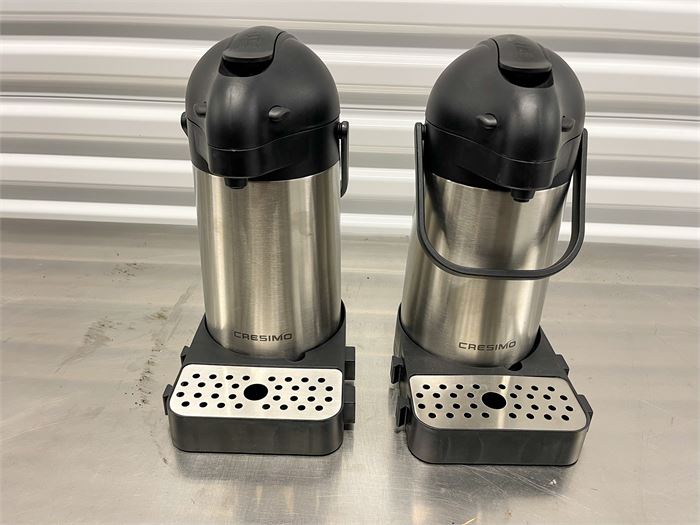 (2) Two Cresimo Coffee Dispensers