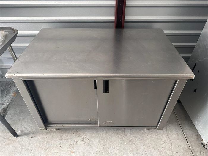 Nice 48" Advance Tabco Stainless Cabinet