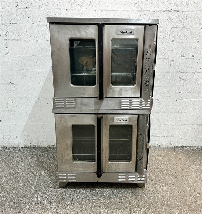 Garland MCO-GS-10-S Master Double Full Size Propane Gas Convection Ovens